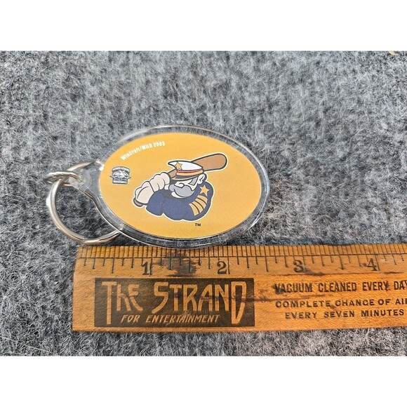 Y2K Lake County Captains Keychain Minor League Baseball Acrylic Plasic 2003 - Picture 4 of 4